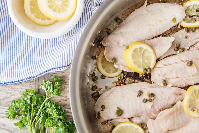 Lemon Tilapia Piccata