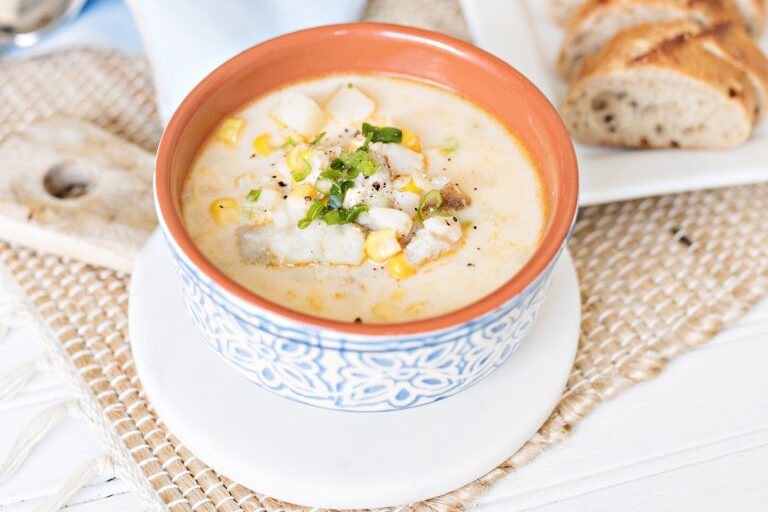 Cod and Corn Chowder