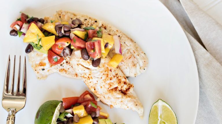 Tilapia with Mango Salsa