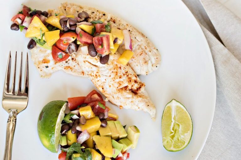 Tilapia with Mango Salsa