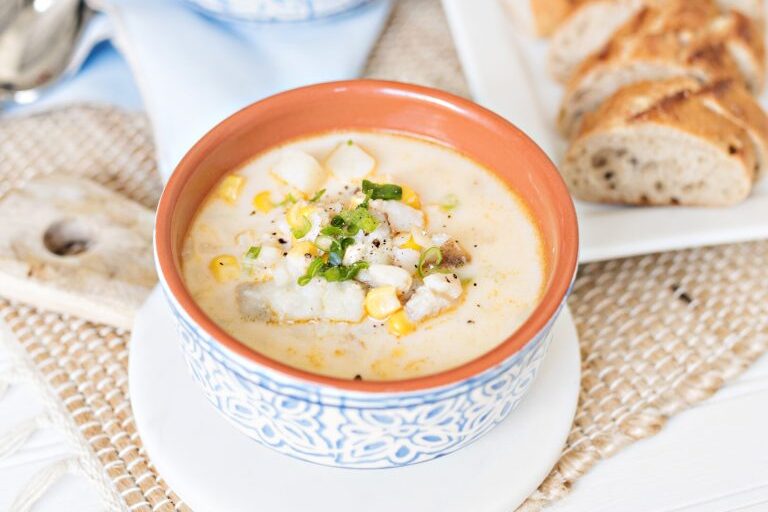 Cod and Corn Chowder