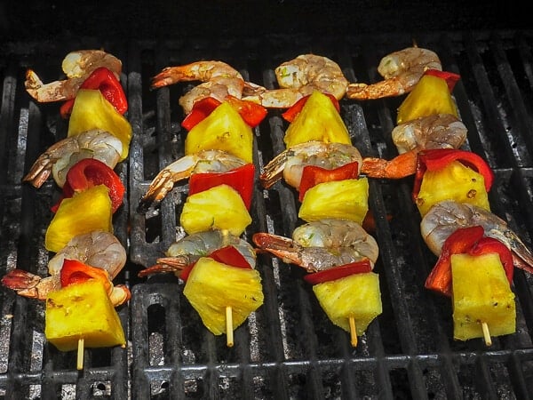 Chili Lime Shrimp Kabobs