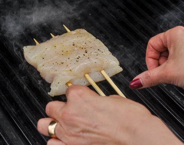 grilling cod