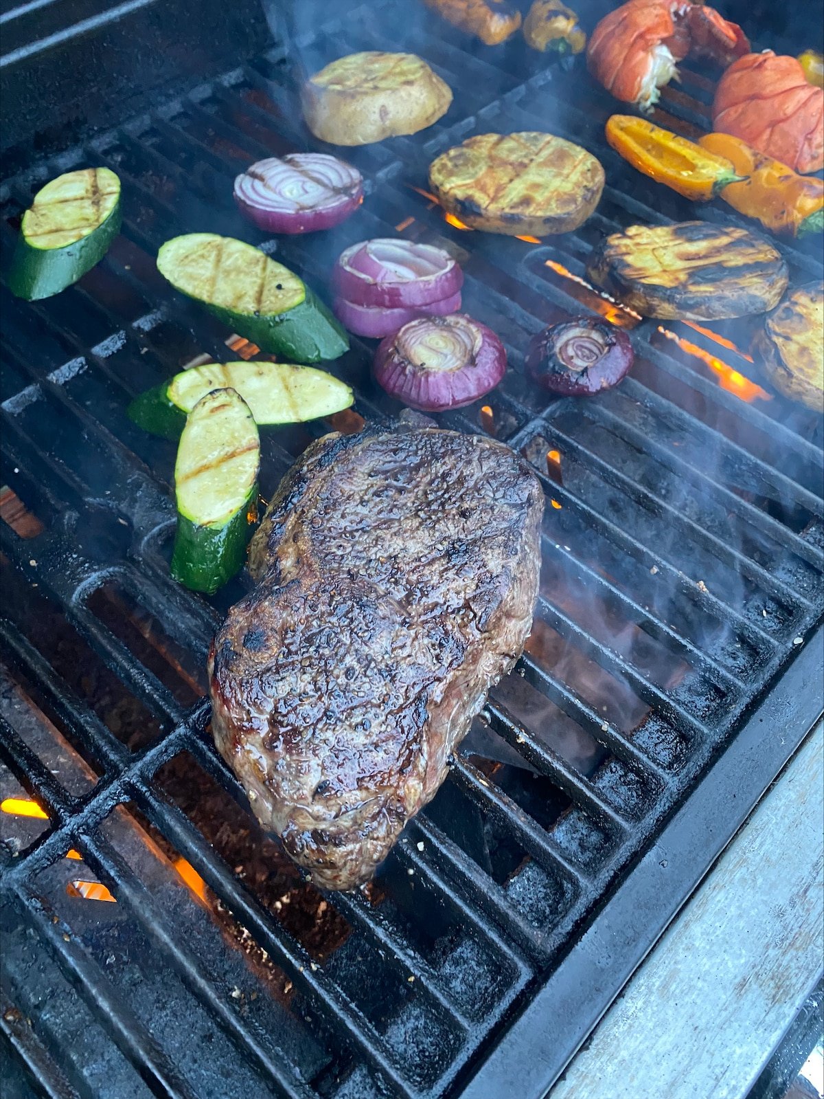 Grilling the Surf & Turf Sharing Platter