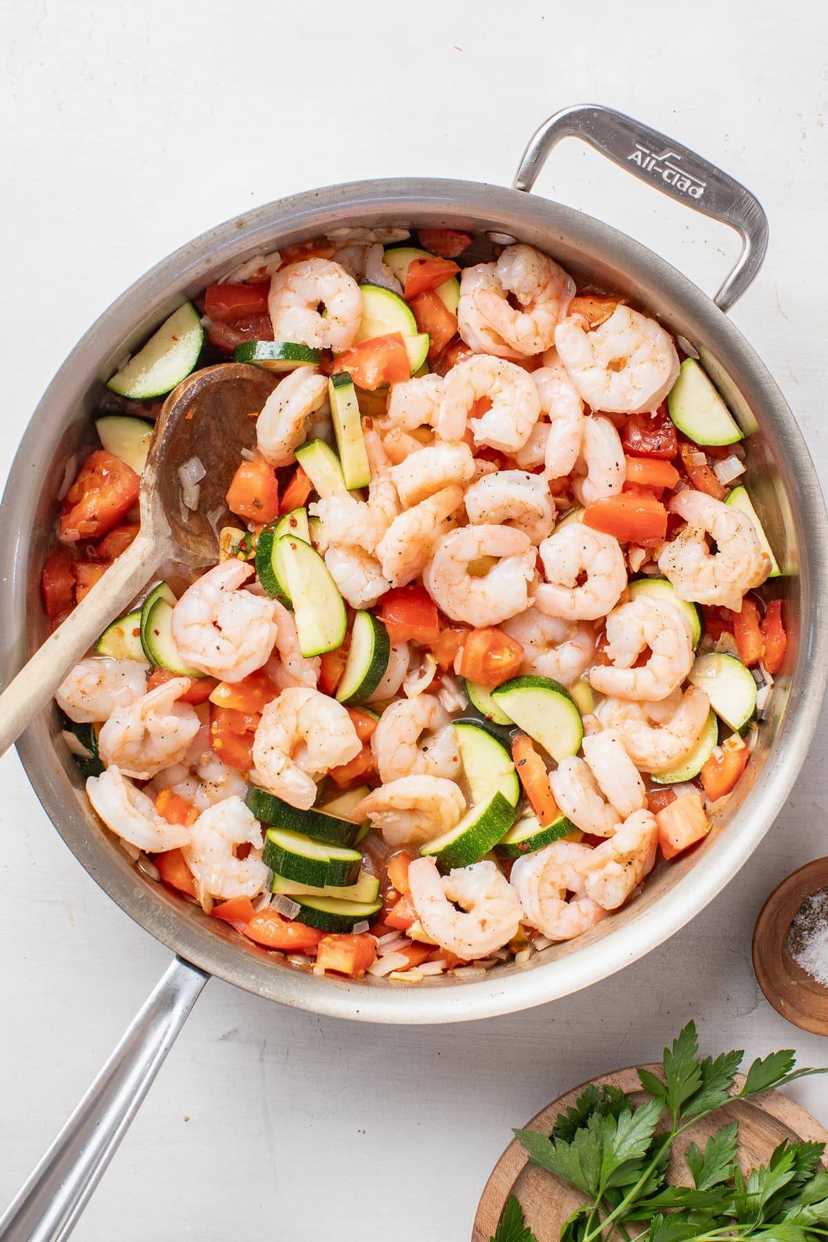 Shrimp and Zucchini