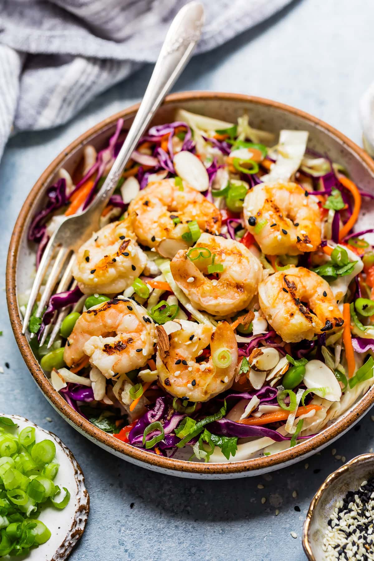 Miso Shrimp Salad