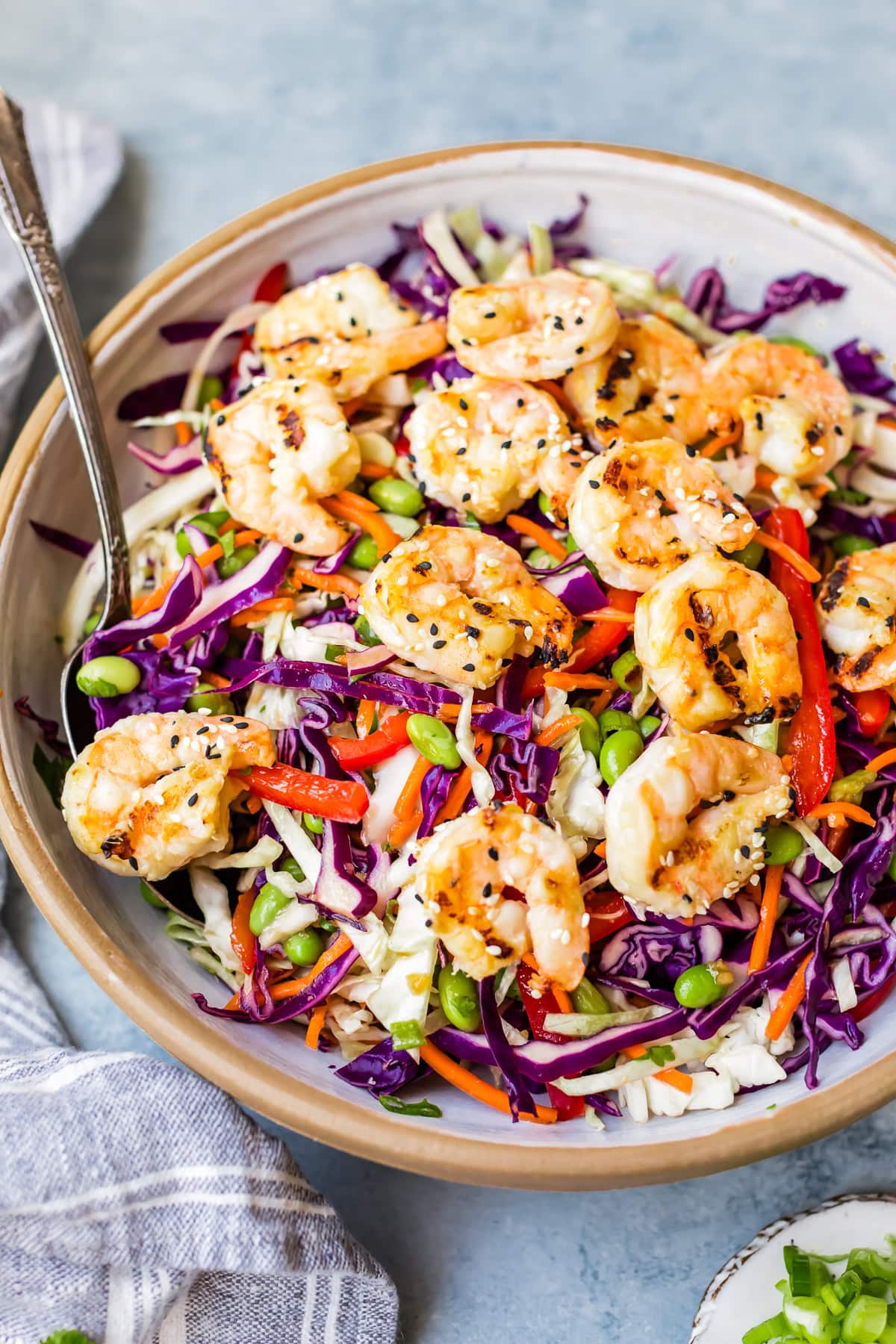 Miso Shrimp Salad