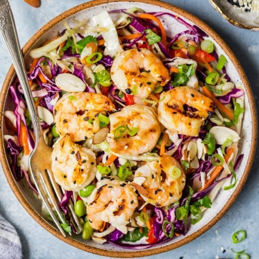 Miso Shrimp Salad