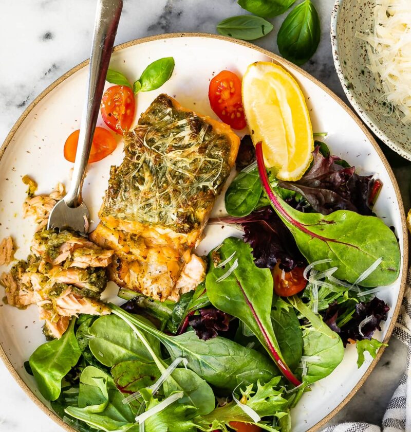 Pesto Salmon Pesto Salmon