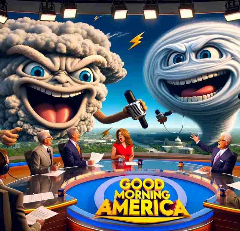 Severe U.S. Storms Demand Royalties for Appearances on Good Morning America – Screw the News Severe U.S. Storms Demand Royalties for Appearances on Good Morning America – Screw the News