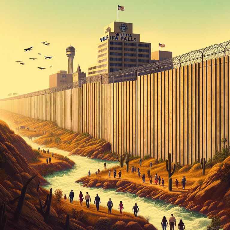 Local Politician Proposes Building Wall Around Wichita Falls to Keep Out ‘Big City Ideas’ – Screw the News