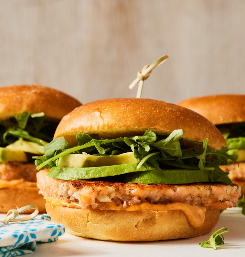 New Summer Recipe Alert: Fresh Salmon Smash Burgers | Dish on Fish