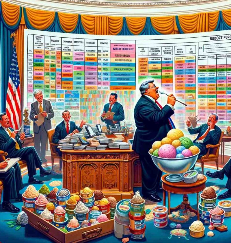 Biden’s Budget Proposal: Includes Line Item for ‘Presidential Ice Cream Supply’ – Screw the News