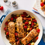 Szechuan mackerel with shredded potato salad recipe – The Telegraph