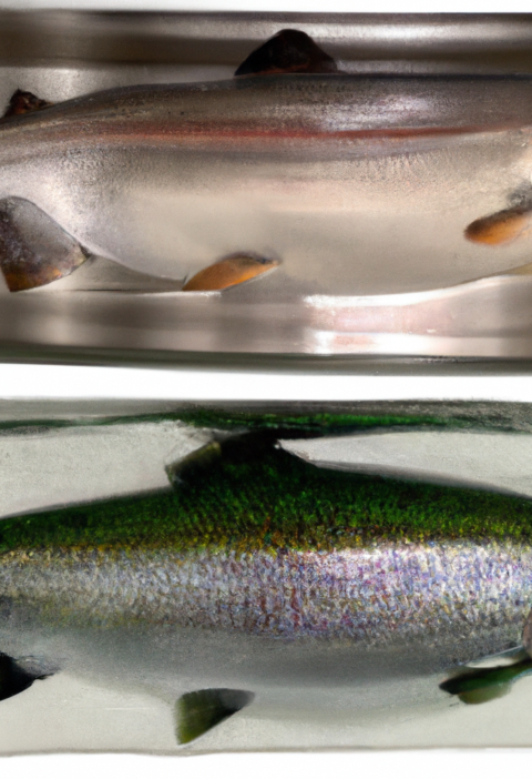 Comparing the Environmental Impact of Farmed and Wild-Caught Silver Salmon