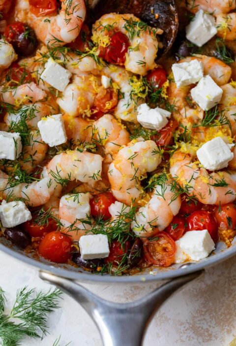 Greek Shrimp Saganaki