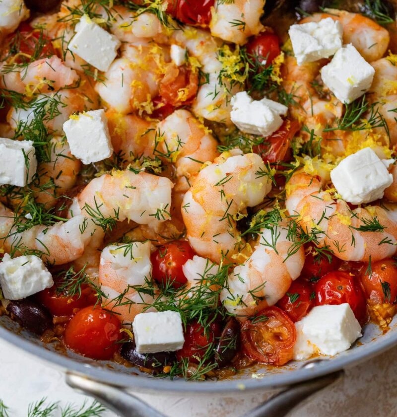 Greek Shrimp Saganaki Greek Shrimp Saganaki