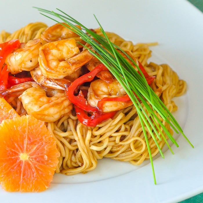 15 Minute Orange Hoisin Shrimp & Noodles 15 Minute Orange Hoisin Shrimp & Noodles