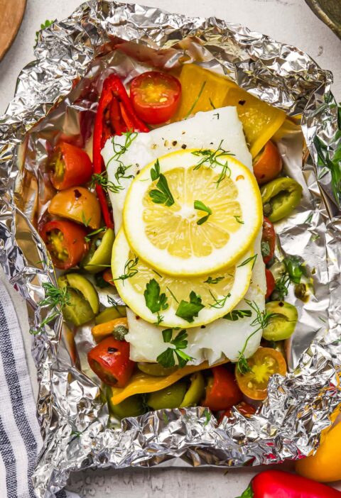 Mediterranean Fish Foil Packets