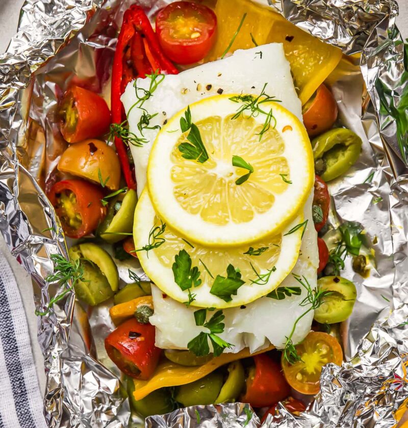 Mediterranean Fish Foil Packets