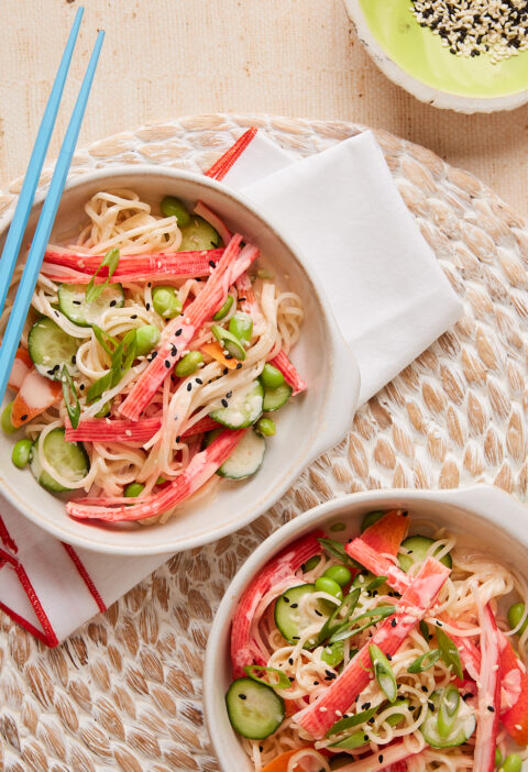 Satisfy Sushi Cravings With This Easy, Spicy Surimi Salad | Dish on Fish