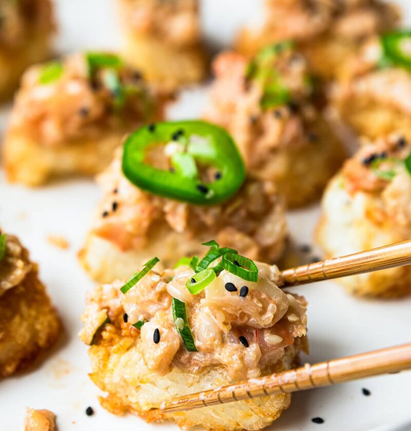 Spicy Shrimp Crispy Rice Spicy Shrimp Crispy Rice