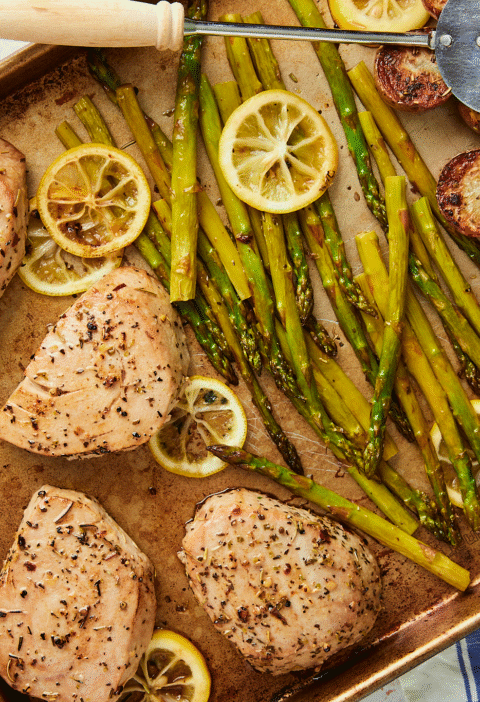 These Sheet Pan Tuna Steaks Will Make You Love Home Cooking | Dish on Fish