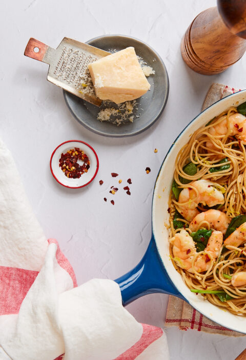 Try Out Our Ultimate Garlicky Shrimp Scampi Recipe | Dish on Fish