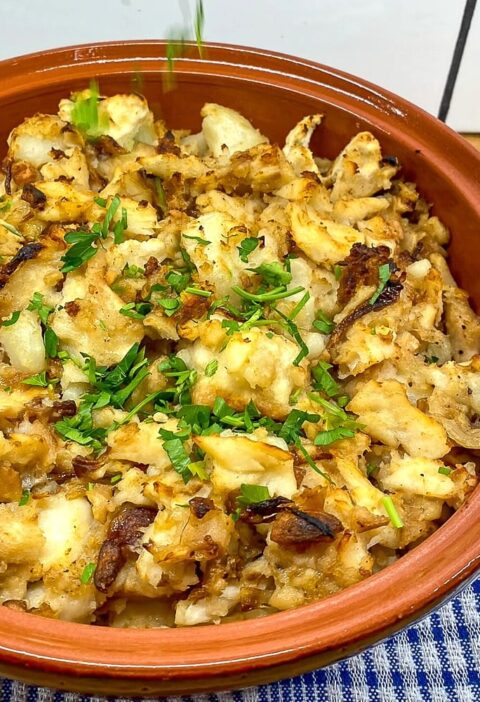 Fish and Brewis. A centuries old. simple, delicious Newfoundland favourite!