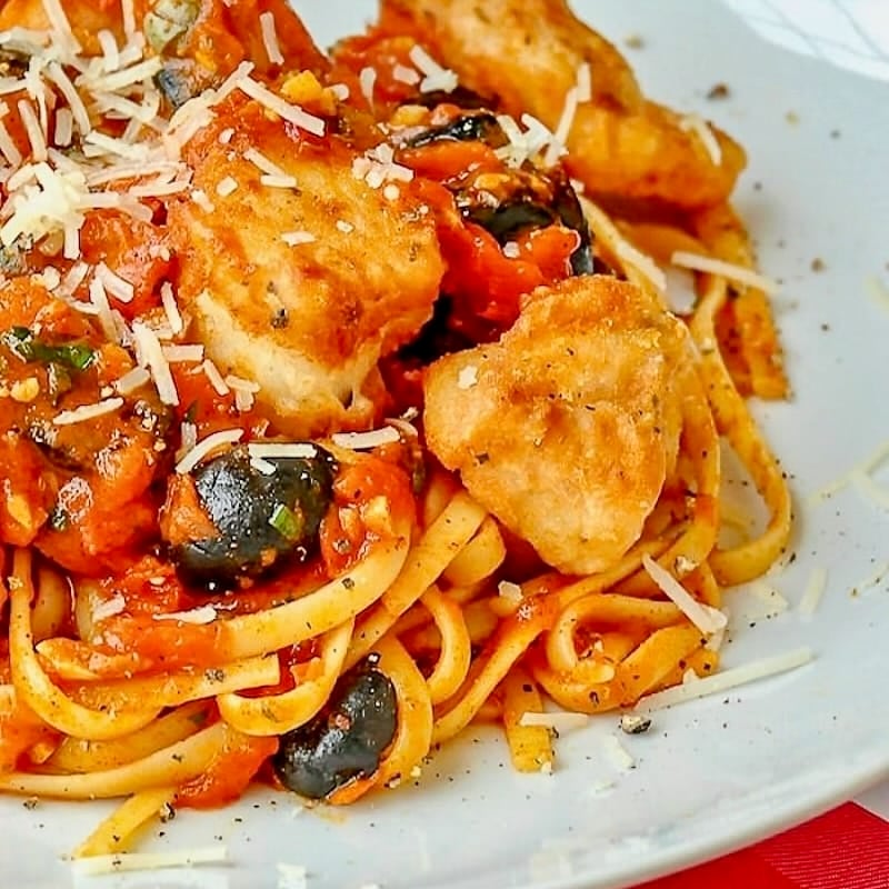 Cod Puttanesca, an incredibly delicious 30 minute everyday meal. Cod Puttanesca, an incredibly delicious 30 minute everyday meal.