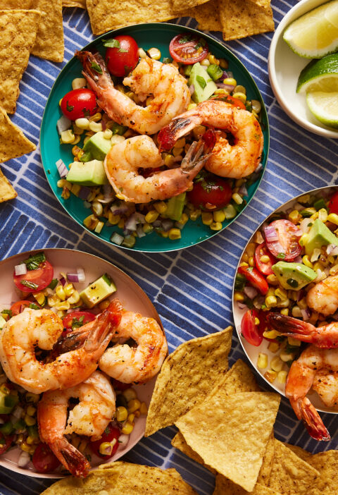 The Best Shrimp, Corn and Avocado Salad for Summer Gatherings | Dish on Fish