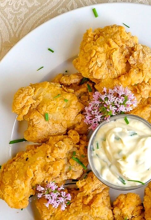 Chicken Fried Fish Nuggets – kids will love ’em!