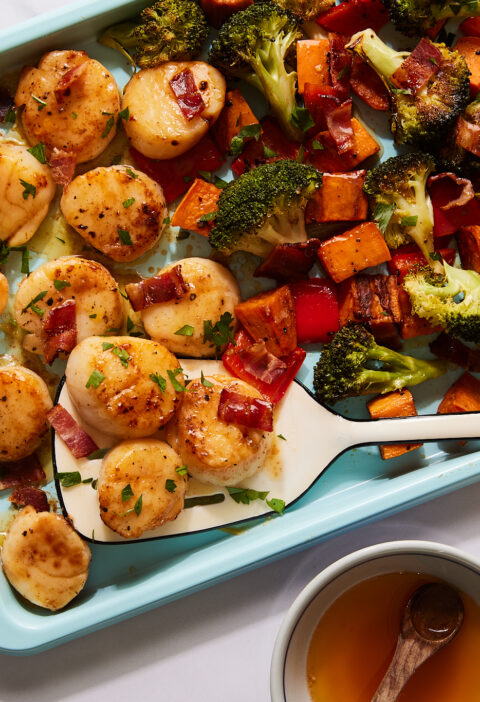 You’ll Love This Family-Friendly Sheet Pan Scallops Recipe | Dish on Fish